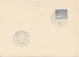 GERMANY. BERLIN. POSTMARK. OBERZELL. 1963 - Franking Machines (EMA)