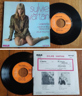 RARE French EP 45t RPM BIEM (7") SYLVIE VARTAN «La Maritza» +2 (Lang, 12-1968) - Collector's Editions