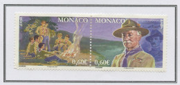 Europa CEPT 2007 Monaco Y&T N°2593 à 2594 - Michel N°2853 à 2854 (o) - Se Tenant - 2007