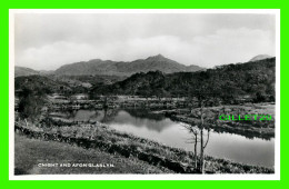 GLASLYN, PAYS DE GALLES - CNIGHT AND AFON -  REAL PHOTOGRAPH - T. A. MORRIS - - Caernarvonshire