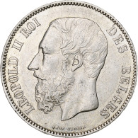 Monnaie, Belgique, Leopold II, 5 Francs, 5 Frank, 1873, SUP, Argent, KM:24 - 5 Francs