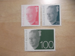 2450; 2473; 2481 ** Boudewijn - Baudouin 1992 - 1990-1993 Olyff