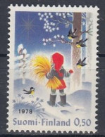 FINLAND 833,unused (**) Christmas 1978 - Nuevos