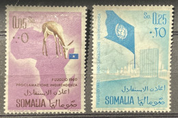 SOMALIA - MH* - 1960  -  # 4/7  2 Stamps - Somalia (1960-...)
