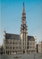 CARTOLINA  BRUXELLES,BELGIO-HOTEL DE VILLE-NON VIAGGIATA - Cafés, Hotels, Restaurants