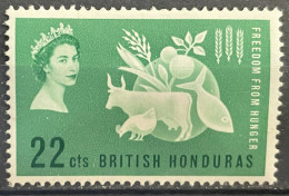 BRITISH HONDURAS  - MH* - 1963 - # 182 - Honduras Britannico (...-1970)