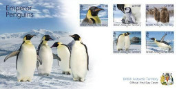 BAT 2023 FAUNA Animals PENGUINS (Letter Rate) - FDC - Unused Stamps