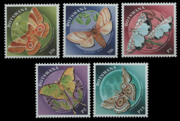 Botswana 2000 - Mi-Nr. 693-697 ** - MNH - Schmetterlinge / Butterflies - Botswana (1966-...)