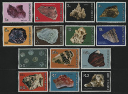 Botswana 1974 - Mi-Nr. 114-127 ** - MNH - Mineralien / Minerals (I) - Botswana (1966-...)