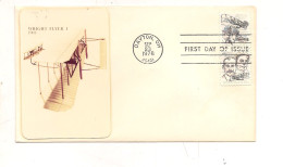 GM454 USA 1978 FDC AVIAZIONE WRIGHT FLYER DAYTON - Event Covers