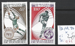 CONGO PA 179-80 * Côte 2.50 € - 1974 – Alemania Occidental