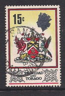 Trinidad & Tobago 1969 - 72 QE2 15ct Coat Of Arms Used SG 346  ( A1459 ) - Trinité & Tobago (1962-...)