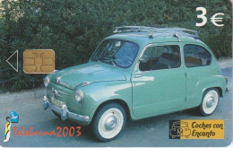 ESPAÑA. P-534. COCHE - SEAT 600. 09-2003. 5000 Ex. (658) - Private Issues