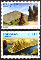 España Spain 2008  Parques Naturales Naturaleza  Mi 4302/03  Yv 4007/08  Edi 4397/98  Nuevo New MNH ** - Natur