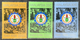 MALAYSIA -  MNH** - 1975  # 128/130 - Malaysia (1964-...)