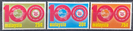 MALAYSIA -  MNH** - 1974  # 120/122 - Malaysia (1964-...)