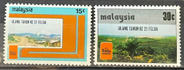 MALAYSIA -  MNH** - 1977  # 153/154 - Malaysia (1964-...)