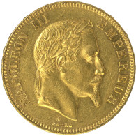 Second-Empire- 100 Francs Napoléon III Tête Laurée 1864 Paris - 100 Francs (oro)