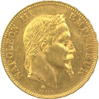 Second-Empire-100 Francs Napoléon III Tête Laurée 1864 Paris - 100 Francs-or