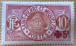 ST. PIERRE - MH* - 1915  - # 105 - Neufs