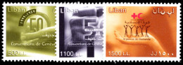 Lebanon 2001 50th Anniversaries Unmounted Mint. - Lebanon