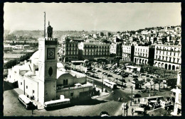 A65  ALGERIE CPA  ALGER - PLACE DU GOUVERNEMENT ET MOSQUEE DJEMAA DJEDID - Collezioni E Lotti