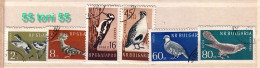 1959 Fauna  BIRDS   6v - Used/ Gest.(O) BULGARIA / Bulgarien - Usati