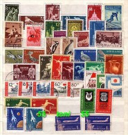 1959 Complete- Used/oblitere(O) Yvert Nr-954/992+P.A.75/77a   BULGARIA / Bulgarie - Used Stamps