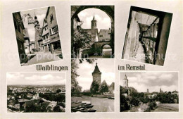 42624177 Waiblingen Rems Kirche Ortsansicht Panorama Waiblingen - Waiblingen