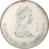 Monnaie, Canada, Montréal XXI Olympiade, 5 Dollars, 1976, Ottawa, SPL, Argent - Canada