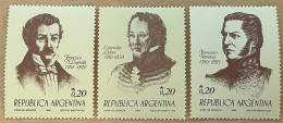 ARGENTINA - MNH** - 1986 - # 1565/1567 - Unused Stamps