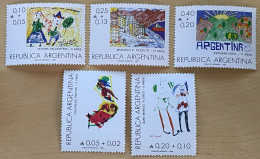 ARGENTINA - MNH** - 1986 - # 1542/1546 - Unused Stamps
