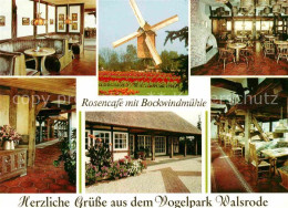 42622980 Walsrode Lueneburger Heide Vogelspark Rosencafe Bockwindmuehle Walsrode - Walsrode