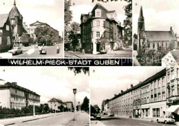 42622204 Guben Wilhelm Pieck Str Postamt Klosterkirche Wilhelm Pieck Schule Stra - Guben