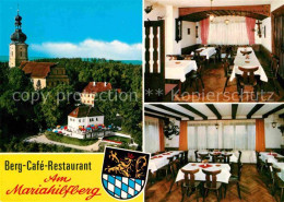 42621900 Amberg Oberpfalz Berg Cafe Restaurant Kirche Mariahilfberg Amberg - Amberg
