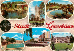 42621876 Leverkusen Bayer Kreuz Rathaus Schloss Morsbroich Freibad Hallenbad Jap - Leverkusen