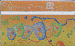 RTT, L&G 001K, 1990 Carnaval, Masks - Senza Chip