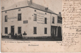 HERBEUMONT.AU BON MARCHE.ROLLIN GEORGE.CAFE EPICERIE.1906 - Herbeumont