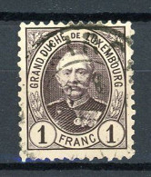 AZ-12 Luxembourg N° 66 Oblitéré . A Saisir !!! - 1891 Adolphe Voorzijde