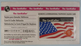 USA - The CardCaller - $15 - Domestic & International Calling Card - Mint In Original Folder - Other & Unclassified