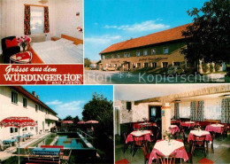 42613854 Bad Fuessing Wuerdingerhof Doppelzimmer Pool Gaststube Aigen - Bad Füssing