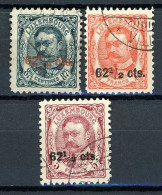 AZ-12 Luxembourg N° 86 à 88 Oblitéré . A Saisir !!! - 1906 Guillermo IV