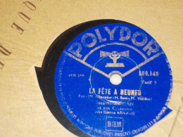 DISQUE 78 TOURS TANGO ET FOX DE JACQUES HELIAN 1944 - 78 Rpm - Schellackplatten