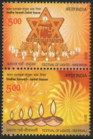 India 2012 INDIA - ISRAEL JOINT ISSUE 2v SET MNH - Gezamelijke Uitgaven