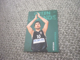 Dejan Bodiroga Basket Basketball Panathinaikos Legend Champion VHTF Greek Edition Trading Card - Otros & Sin Clasificación