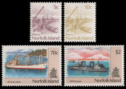 Norfolk-Insel 1990 - Mi-Nr. 480-483 ** - MNH - Schiffe / Ships - Norfolk Island