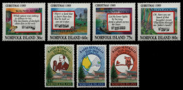 Norfolk-Insel 1989 - Mi-Nr. 467-470 & 471-473 ** - MNH - 2 Ausgaben - Norfolk Island