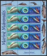 Norfolk-Insel 2002 - Mi-Nr. 803-804 ** - MNH - KLB - Wale / Whales - Norfolk Island