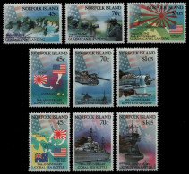 Norfolk-Insel 1992 - Mi-Nr. 522-524, 525-527 & 528-530 ** - MNH - 3 Ausgaben - Norfolk Island