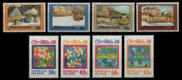 Norfolk-Insel 1988 - Mi-Nr. 443-446 & 447-450 ** - MNH - 2 Ausgaben - Norfolk Island